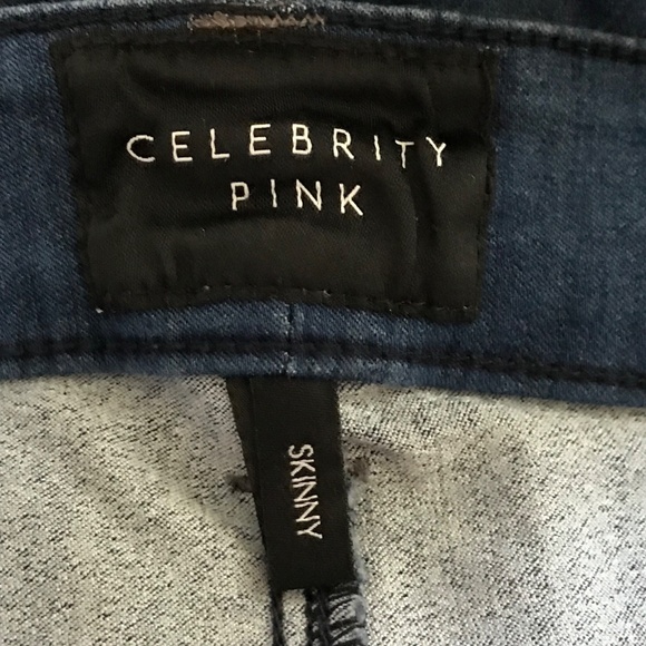 CELEBRITY PINK High Rise Ankle Skinny Jeans Vintage Dark Women’s Plus Size 20 - Picture 7 of 16